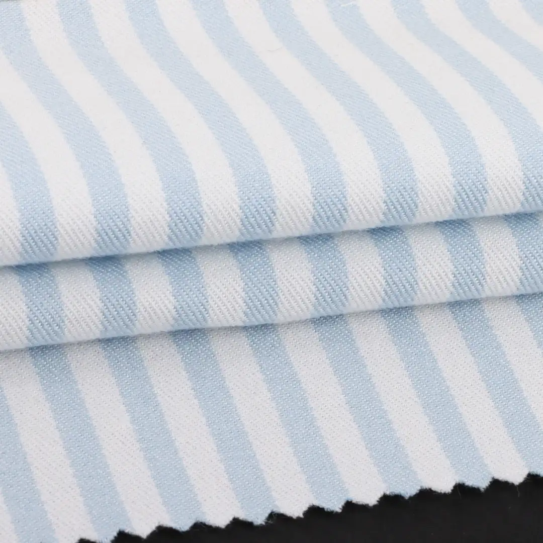 China Fabric for Shirt,Skirt,Shorts Rayon Twill Natural Woven Fabric Cotton Rayon stripe color buy from China wholesaler bulk order at wholesale price free worldwide shipping Alibaba