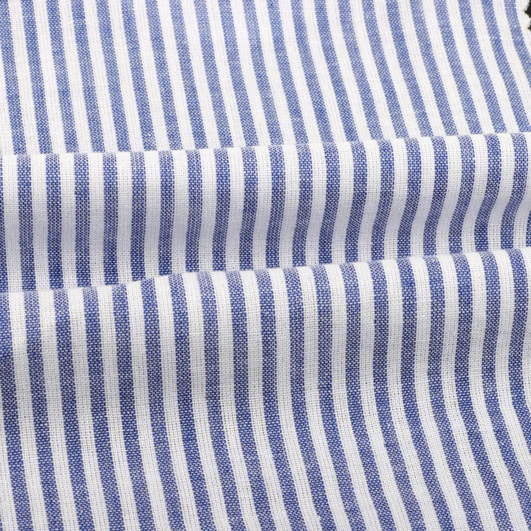China Fabric for Shirt,Skirt,Shorts Cotton Double Layer Natural Woven Fabric Cotton stripe color buy from China wholesaler bulk order at wholesale price free worldwide shipping Alibaba