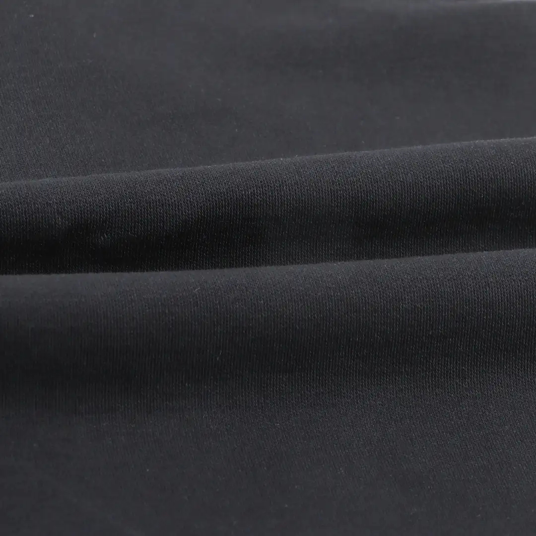 China Fabric for T-Shirt,Jogger Scuba Knit Fabric Cotton Acetate Black color buy from China wholesaler bulk order at wholesale price free worldwide shipping Alibaba