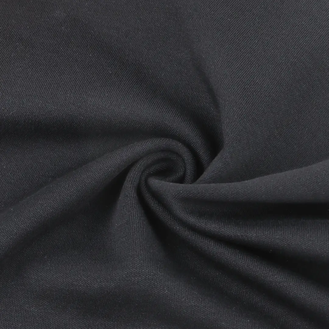 China Fabric for T-Shirt,Jogger Scuba Knit Fabric Cotton Acetate Black color buy from China wholesaler bulk order at wholesale price free worldwide shipping Alibaba
