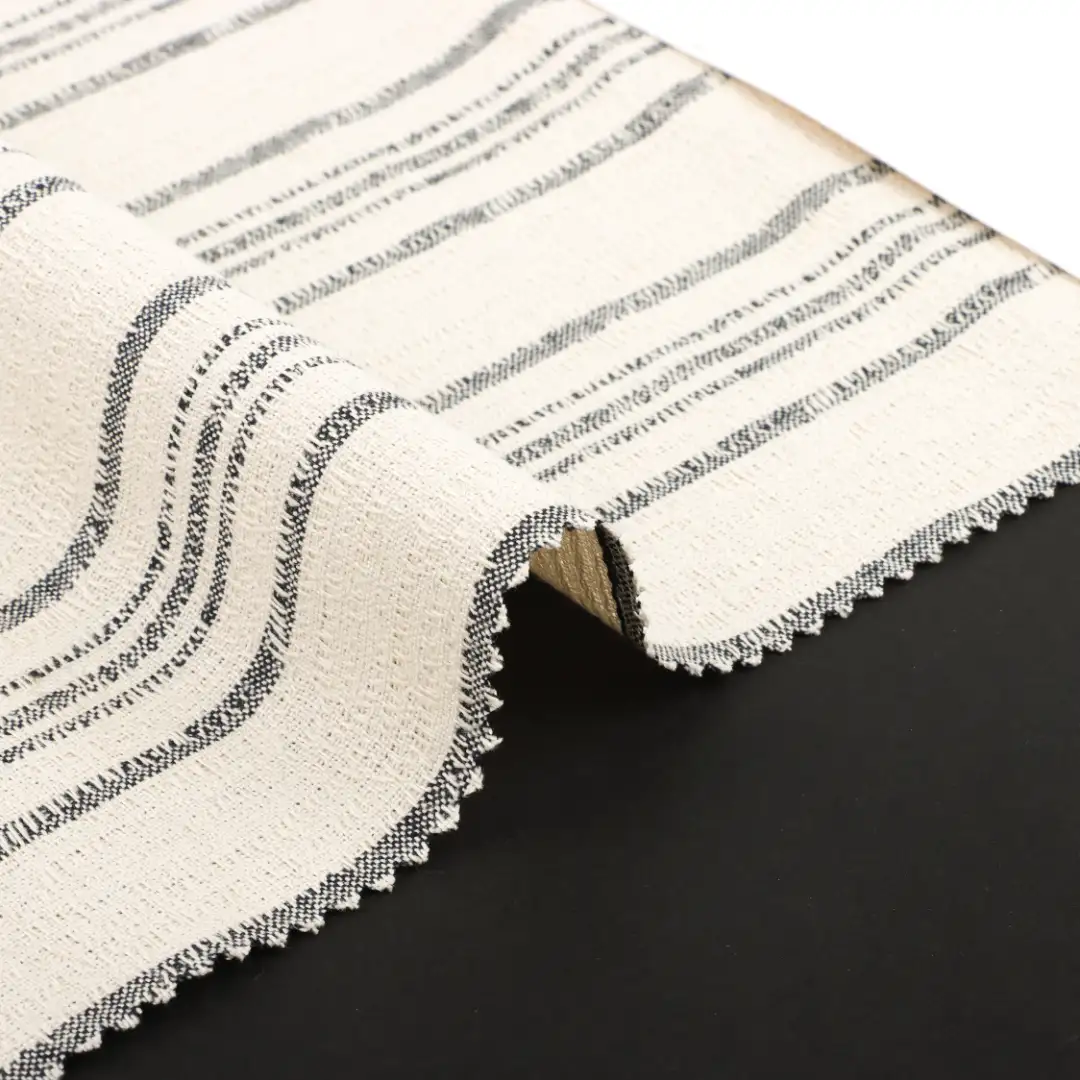 China Fabric for Shirt,Pants Cotton Dobby Natural Woven Fabric Cotton stripe color buy from China wholesaler bulk order at wholesale price free worldwide shipping Alibaba