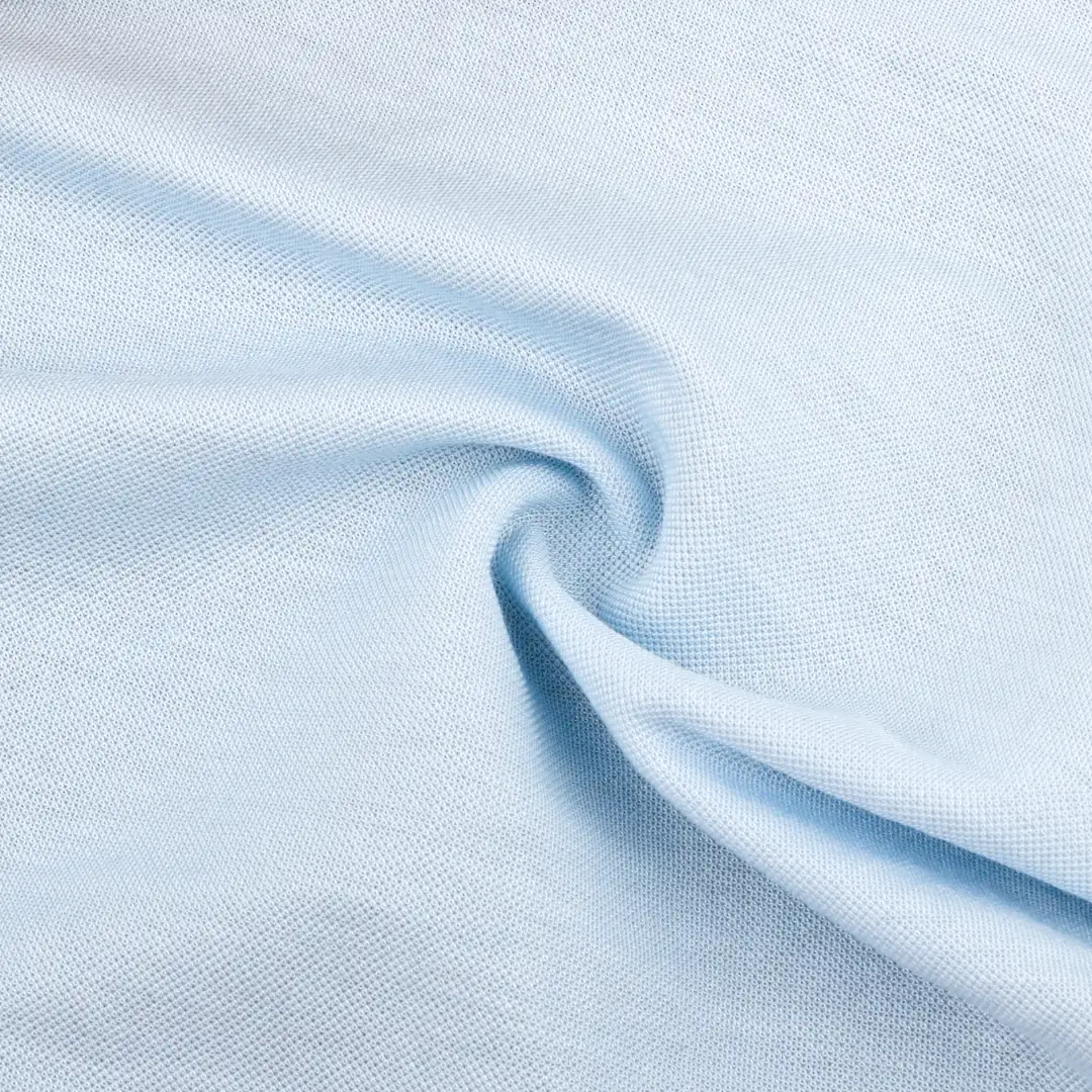 China Fabric for T-Shirt,Polo Shirt,Jogger Single Jersey Knit Fabric Rayon Nylon Blue color buy from China wholesaler bulk order at wholesale price free worldwide shipping Alibaba