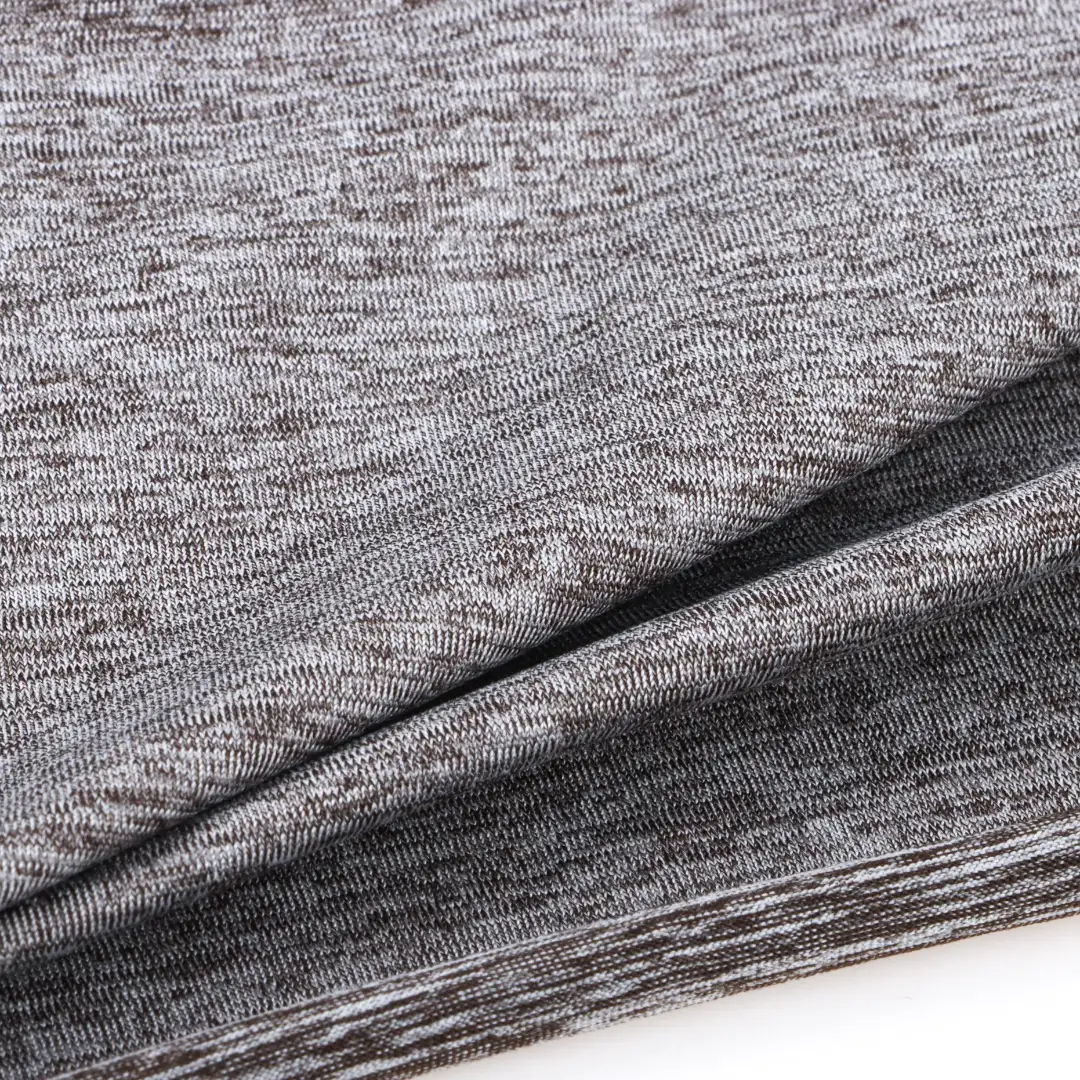 China Fabric for T-Shirt,Jogger,Yoga Clothes Single Jersey Knit Fabric Polyester Spandex Brown color buy from China wholesaler bulk order at wholesale price free worldwide shipping Alibaba
