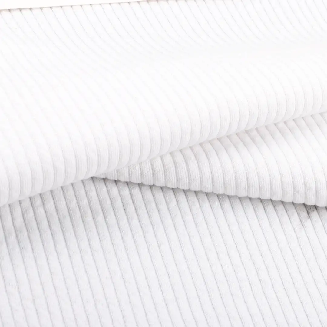 China Fabric for T-Shirt,Polo Shirt,Tank Top,Loungewear Weft Jacquard Knit Fabric Polyester Rayon Spandex white color buy from China wholesaler bulk order at wholesale price free worldwide shipping Alibaba