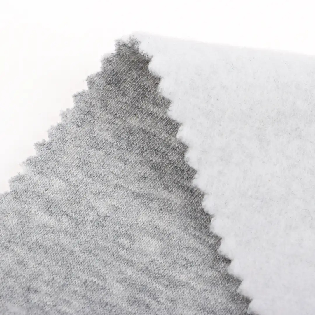 China Fabric for Pants,Loungewear,Tracksuits French Terry Knit Fabric Cotton Polyester Grey color buy from China wholesaler bulk order at wholesale price free worldwide shipping Alibaba