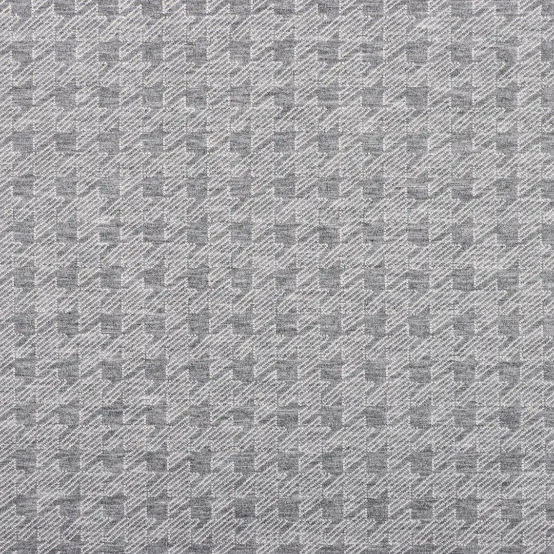 China Fabric for T-Shirt,Polo Shirt,Loungewear Scuba Knit Fabric Polyester Recycled Cotton Spandex Grey color buy from China wholesaler bulk order at wholesale price free worldwide shipping Alibaba