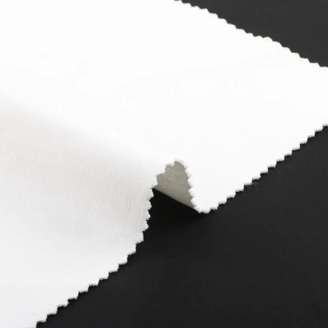 China Fabric for Jogger,Loungewear,Tracksuits Scuba Knit Fabric Cotton Polyester Spandex white color buy from China wholesaler bulk order at wholesale price free worldwide shipping Alibaba