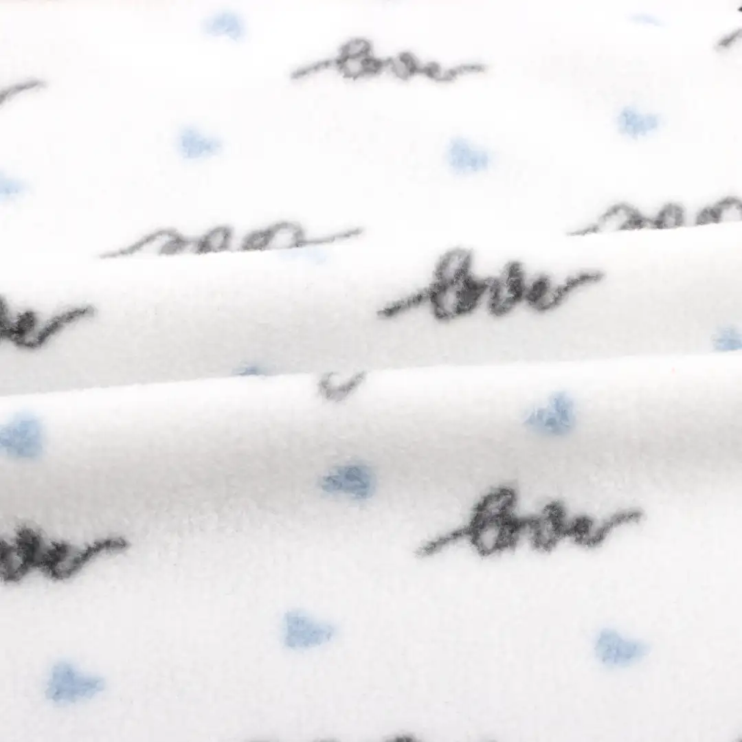 China Fabric for Pajamas,Loungewear,Tracksuits Polar Fleece Knit Fabric Polyester white color buy from China wholesaler bulk order at wholesale price free worldwide shipping Alibaba