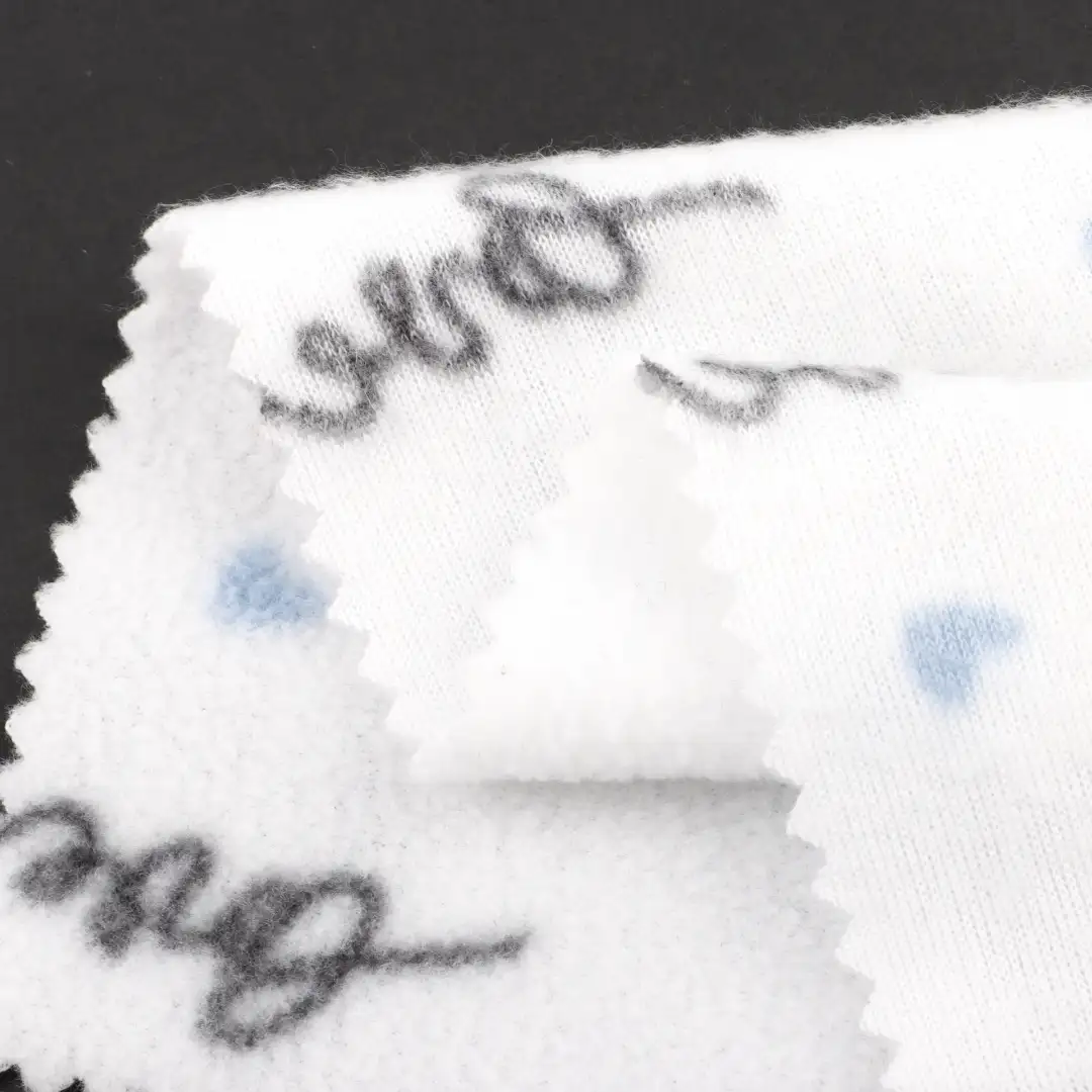 China Fabric for Pajamas,Loungewear,Tracksuits Polar Fleece Knit Fabric Polyester white color buy from China wholesaler bulk order at wholesale price free worldwide shipping Alibaba