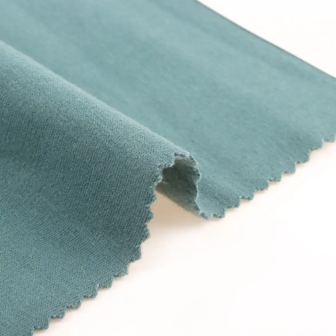 China Fabric for Crop Top,Loungewear,Sweatshirt French Terry Knit Fabric Cotton Polyester agate green color buy from China wholesaler bulk order at wholesale price free worldwide shipping Alibaba