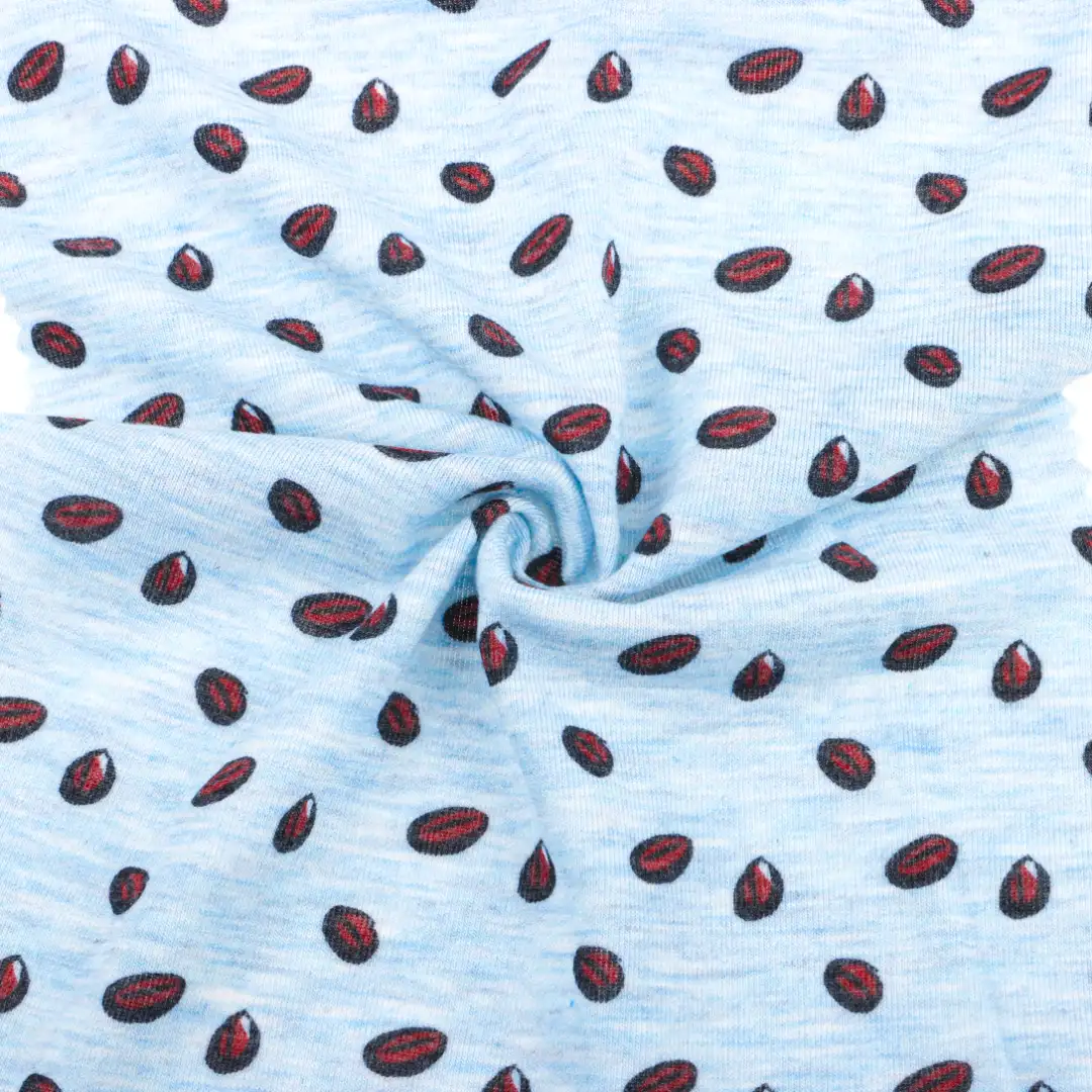 China Fabric for Tank Top,Crop Top,Loungewear Single Jersey Knit Fabric Polyester Viscose Spandex Cambridge blue color buy from China wholesaler bulk order at wholesale price free worldwide shipping Alibaba