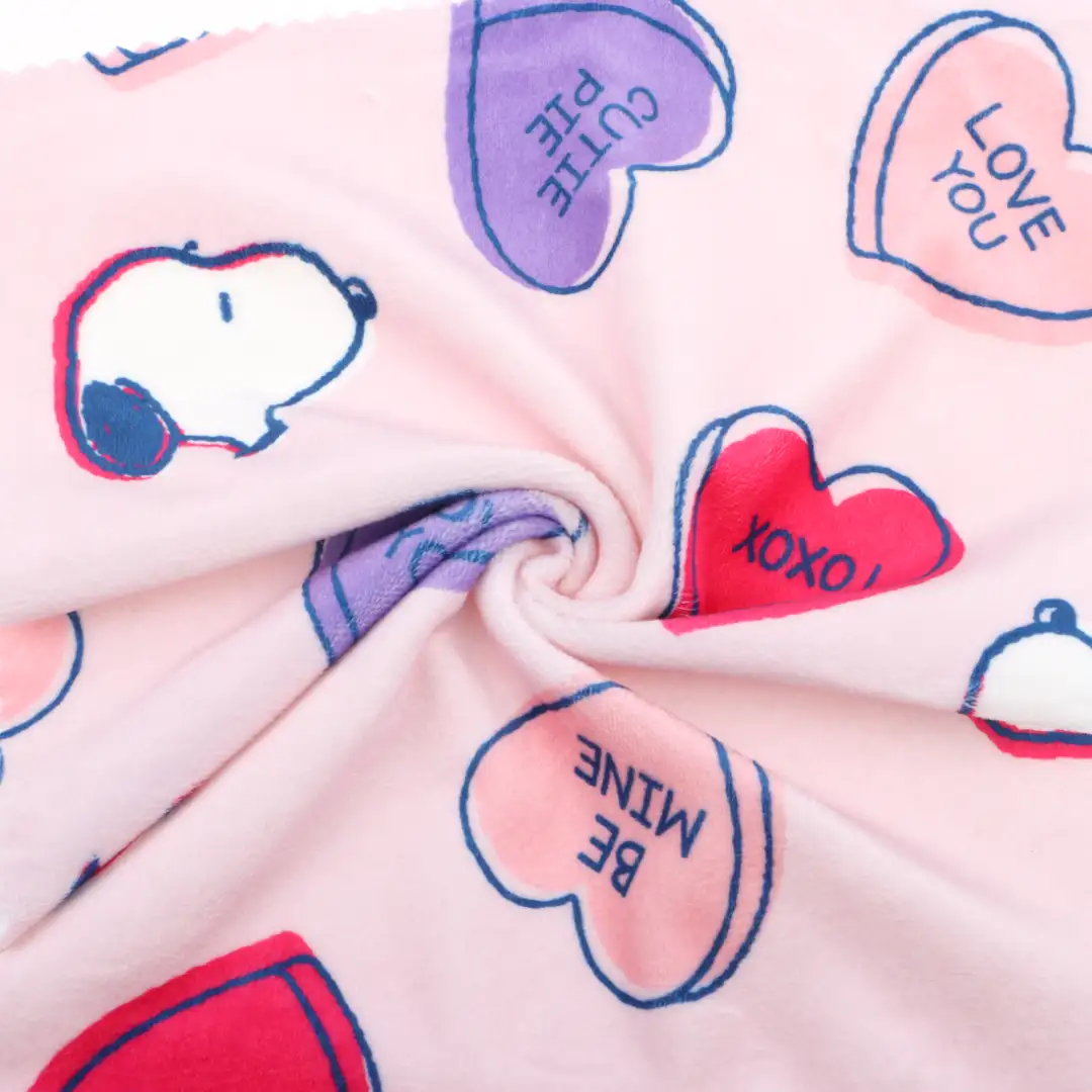 China Fabric for Pajamas,Loungewear Super Soft Velour Knit Fabric Polyester Spandex Pink color buy from China wholesaler bulk order at wholesale price free worldwide shipping Alibaba