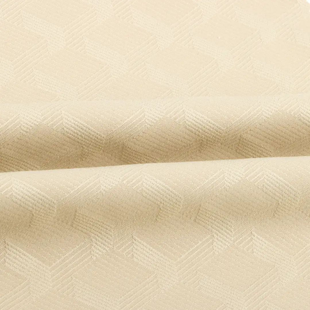 China Fabric for Jackets,Trench Coat Jacquard Synthetic Woven Fabric Polyester KHAKI color buy from China wholesaler bulk order at wholesale price free worldwide shipping Alibaba