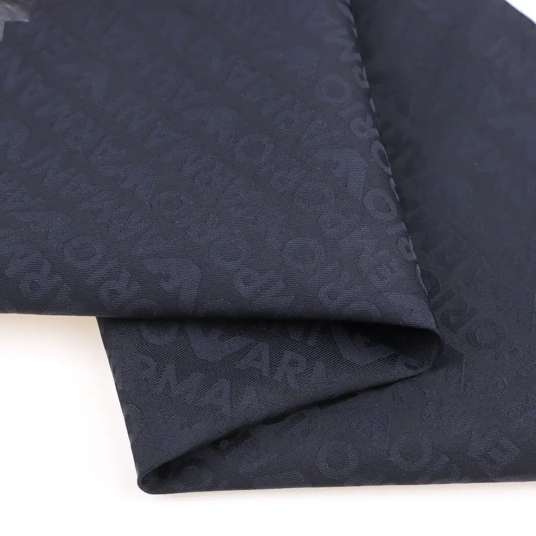 China Fabric for Jackets,Padded Jacket Jacquard Synthetic Woven Fabric Nylon NAVY color buy from China wholesaler bulk order at wholesale price free worldwide shipping Alibaba