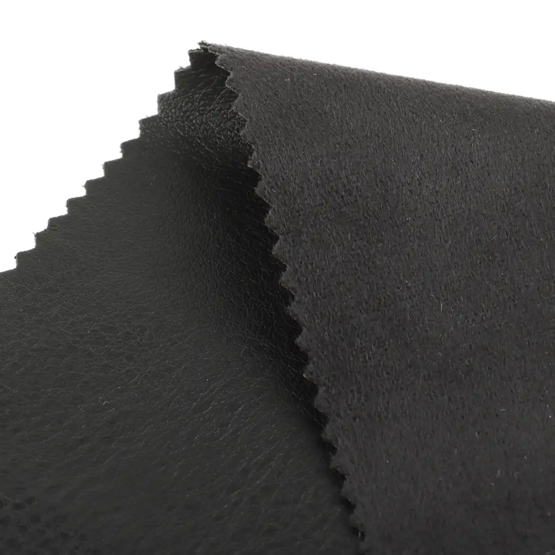 China Fabric for Jackets,Skirt,Overcoat Bonded fabric Bonded fabric Polyurethane (PU) black color buy from China wholesaler bulk order at wholesale price free worldwide shipping Alibaba