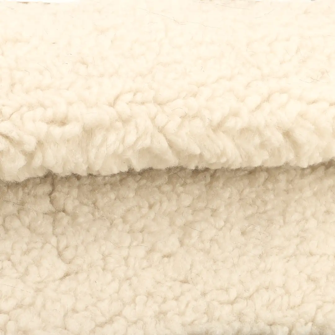 China Fabric for Jackets,Overcoat Polar Fleece Knit Fabric Polyester cream color buy from China wholesaler bulk order at wholesale price free worldwide shipping Alibaba