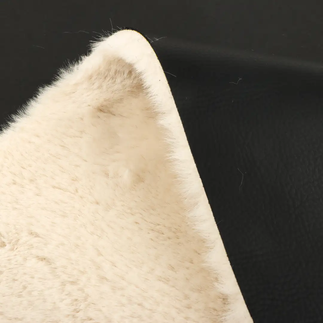 China Fabric for Jackets,Overcoat Fleece Knit Fabric Polyester Beige color buy from China wholesaler bulk order at wholesale price free worldwide shipping Alibaba