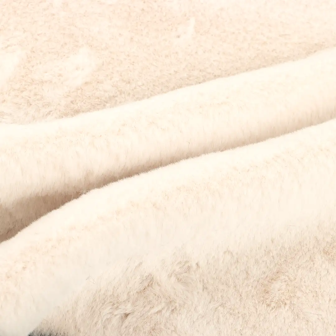China Fabric for Jackets,Overcoat Fleece Knit Fabric Polyester cream color buy from China wholesaler bulk order at wholesale price free worldwide shipping Alibaba