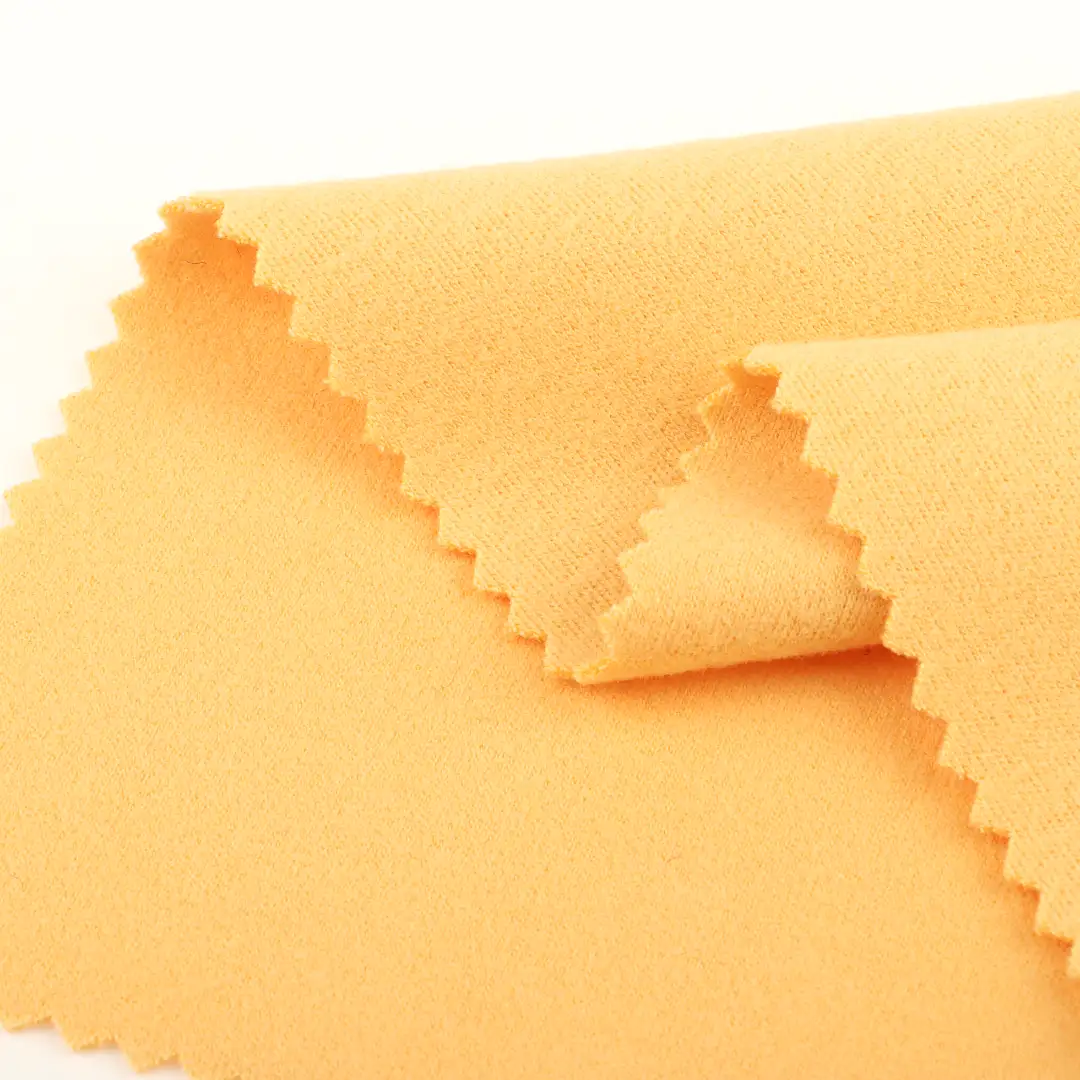 China Fabric for Lingerie,Long Sleeve Base Layer Top Interlock Knit Fabric Polyester Rayon Spandex yellow color buy from China wholesaler bulk order at wholesale price free worldwide shipping Alibaba