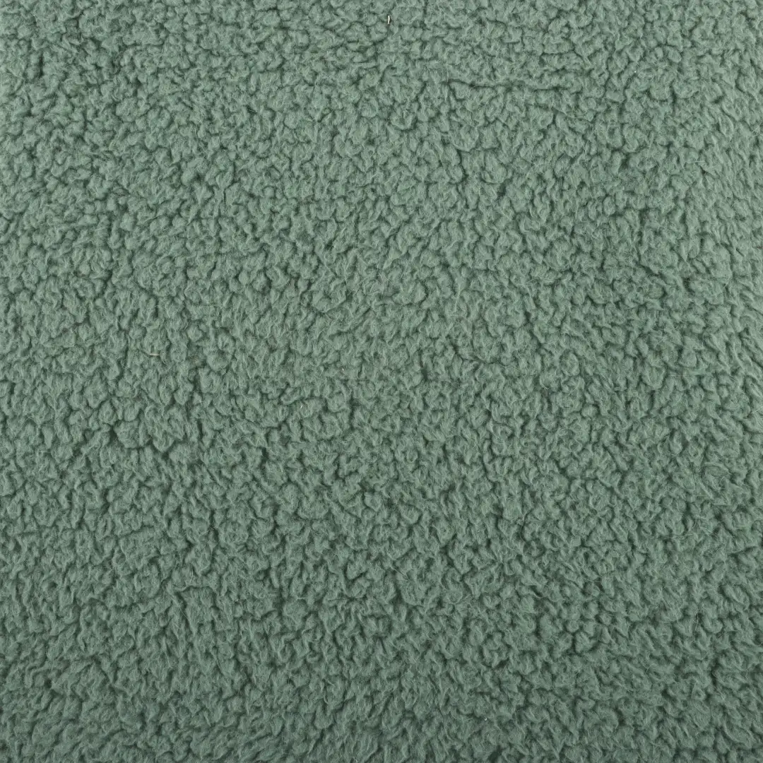 China Fabric for Overcoat,Loungewear Double-side fleece Knit Fabric Polyester green color buy from China wholesaler bulk order at wholesale price free worldwide shipping Alibaba
