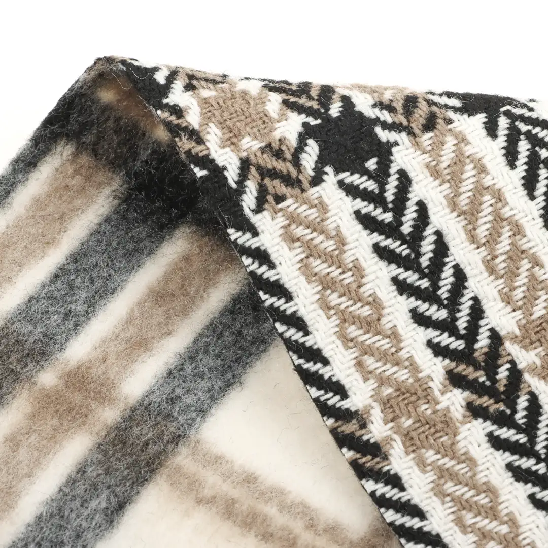 China Fabric for Blazer,Overcoat Woolen Tweed Woolen Polyester check color buy from China wholesaler bulk order at wholesale price free worldwide shipping Alibaba