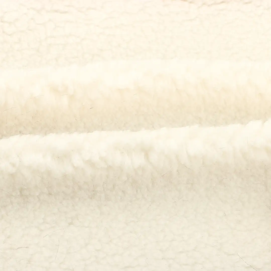 China Fabric for Jackets,Overcoat Fake Fur Knit Fabric Polyester white color buy from China wholesaler bulk order at wholesale price free worldwide shipping Alibaba