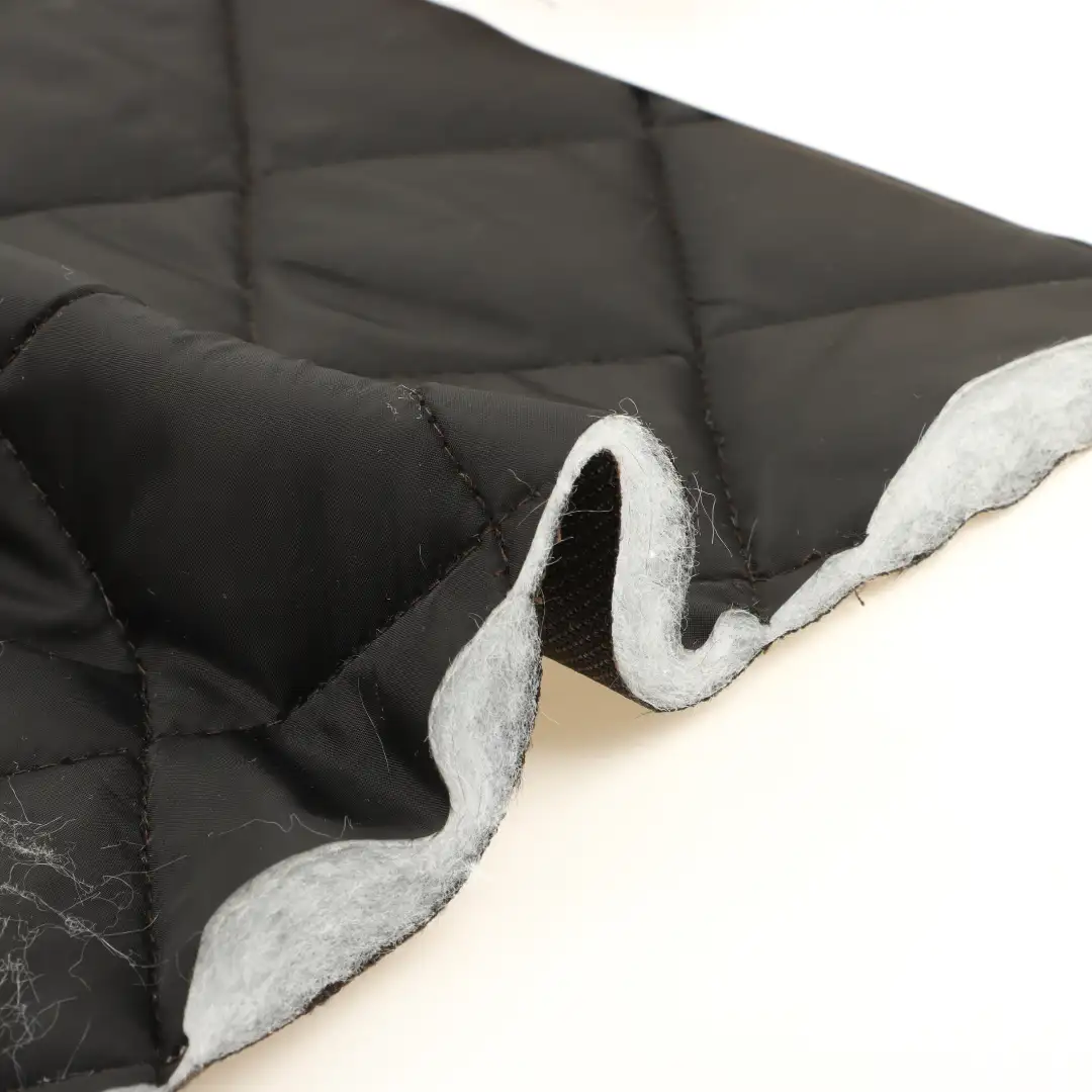 China Fabric for Jackets,Padded Jacket,Kids Quilted Gilet Polyester Cationic Woven Fabric Synthetic Woven Fabric Polyester black color buy from China wholesaler bulk order at wholesale price free worldwide shipping Alibaba