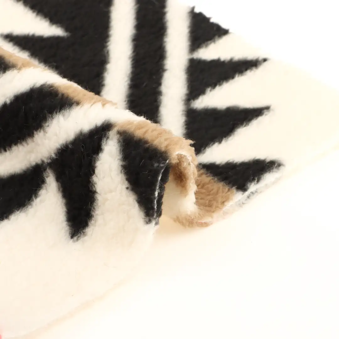 China Fabric for Jackets,Overcoat,Loungewear Double-side fleece Knit Fabric Polyester printing color buy from China wholesaler bulk order at wholesale price free worldwide shipping Alibaba