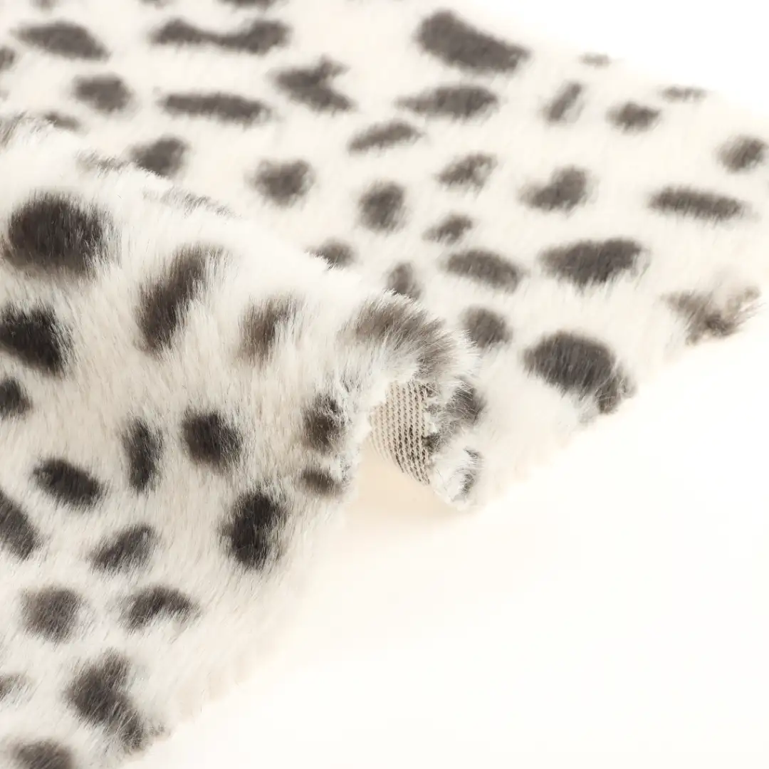 China Fabric for Overcoat,Hoodie  (Sweater),Bomber jacket Fake Fur Knit Fabric Polyester printing color buy from China wholesaler bulk order at wholesale price free worldwide shipping Alibaba