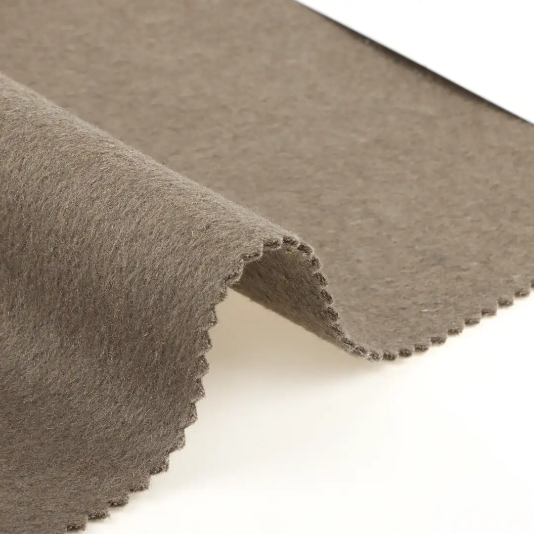 China Fabric for Jackets,Skirt,Trench Coat,Overcoat,Waist coat Woolen Overcoat Woolen Other Wool Brown color buy from China wholesaler bulk order at wholesale price free worldwide shipping Alibaba