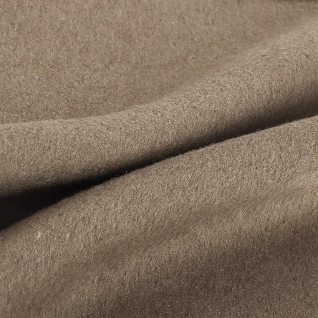 China Fabric for Jackets,Skirt,Trench Coat,Overcoat,Waist coat Woolen Overcoat Woolen Other Wool Brown color buy from China wholesaler bulk order at wholesale price free worldwide shipping Alibaba
