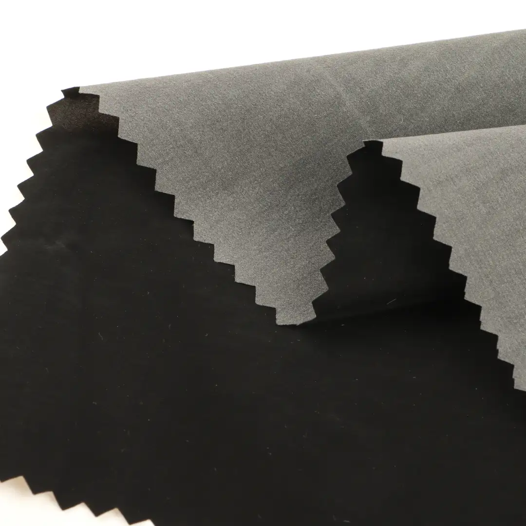 China Fabric for Down Jacket Nylon Taffeta Synthetic Woven Fabric Nylon black color buy from China wholesaler bulk order at wholesale price free worldwide shipping Alibaba