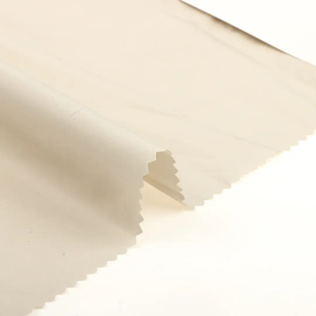 China Fabric for Padded Jacket,Interlining Twill Synthetic Woven Fabric Polyester Khaki color buy from China wholesaler bulk order at wholesale price free worldwide shipping Alibaba