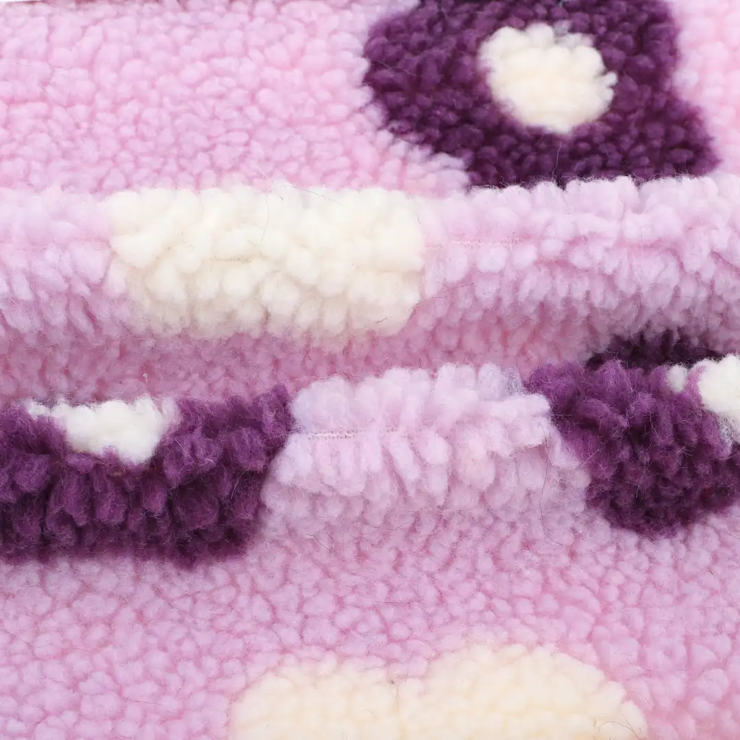 China Fabric for Jackets,Overcoat Sherpa Knit Fabric Polyester printing color buy from China wholesaler bulk order at wholesale price free worldwide shipping Alibaba