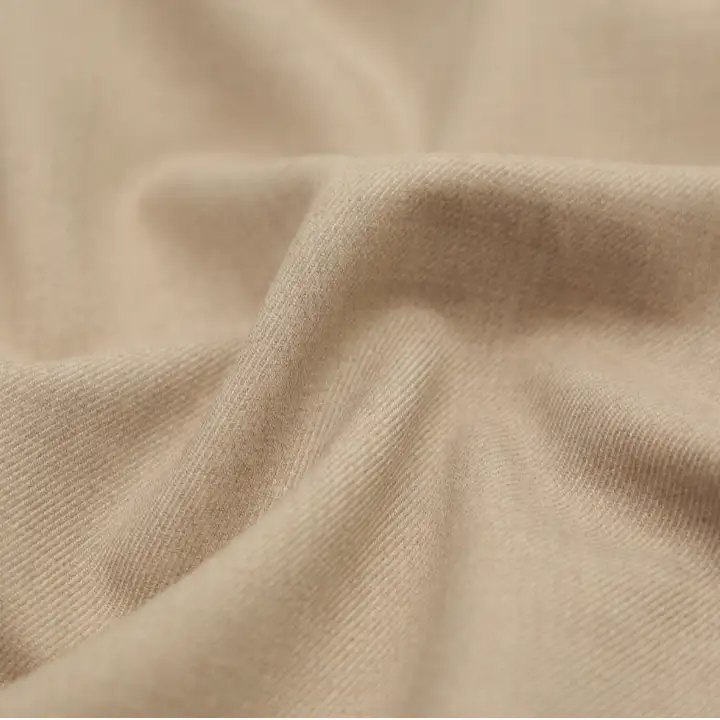 China Fabric for Pants,Overcoat,Suit Polyester/Rayon Twill Woven Blended Fabric Polyester Spandex Viscose BURLY WOOD color buy from China wholesaler bulk order at wholesale price free worldwide shipping Alibaba