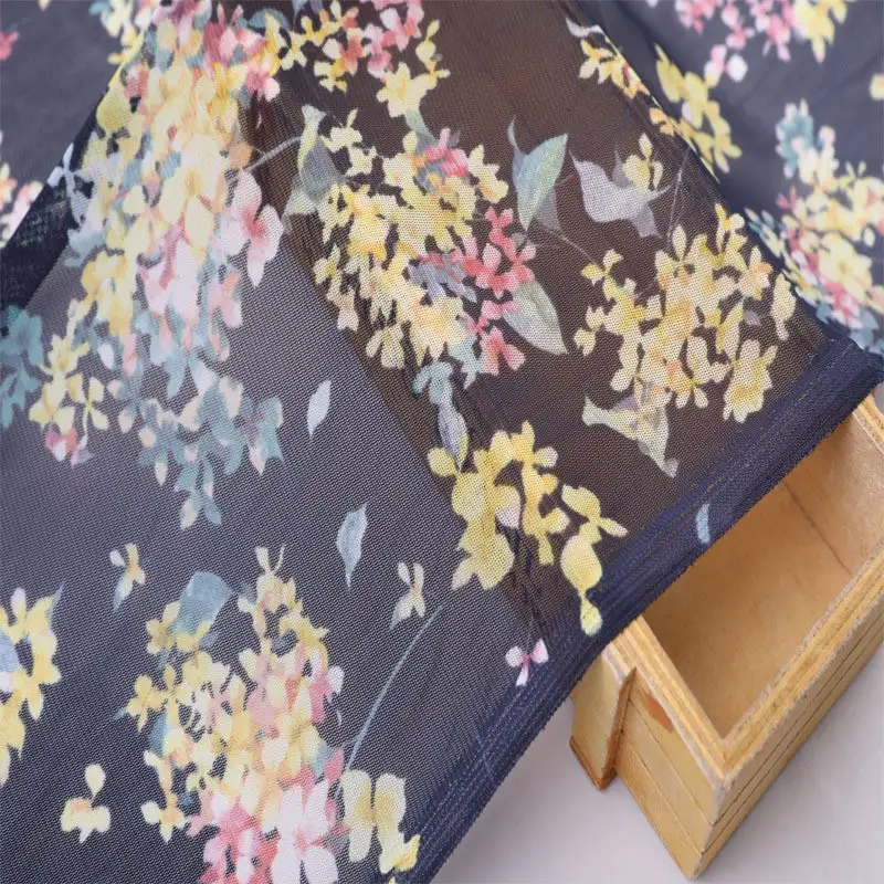 China Fabric for Shirt,Skirt Lace Knit Fabric Spandex Polyester Black color buy from China wholesaler bulk order at wholesale price free worldwide shipping Alibaba