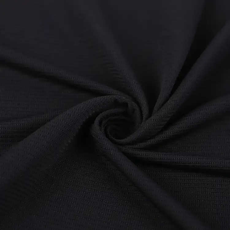 China Fabric for Swimsuits,Yoga Pants,Swim shorts,Sports Bras Weft Jacquard Knit Fabric Nylon Spandex Black color buy from China wholesaler bulk order at wholesale price free worldwide shipping Alibaba