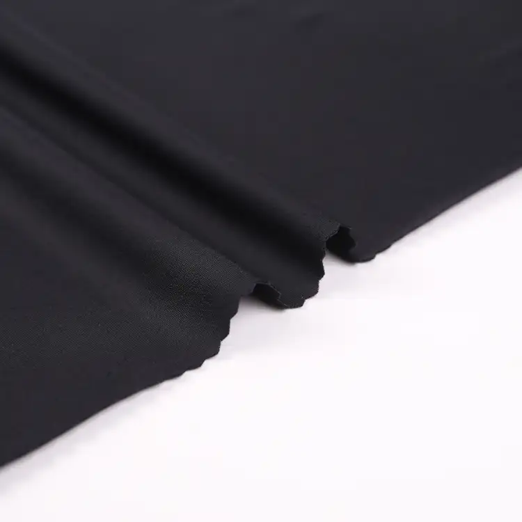 China Fabric for Swimsuits,Swim shorts Tricot Brush Knit Fabric Nylon Spandex Black color buy from China wholesaler bulk order at wholesale price free worldwide shipping Alibaba