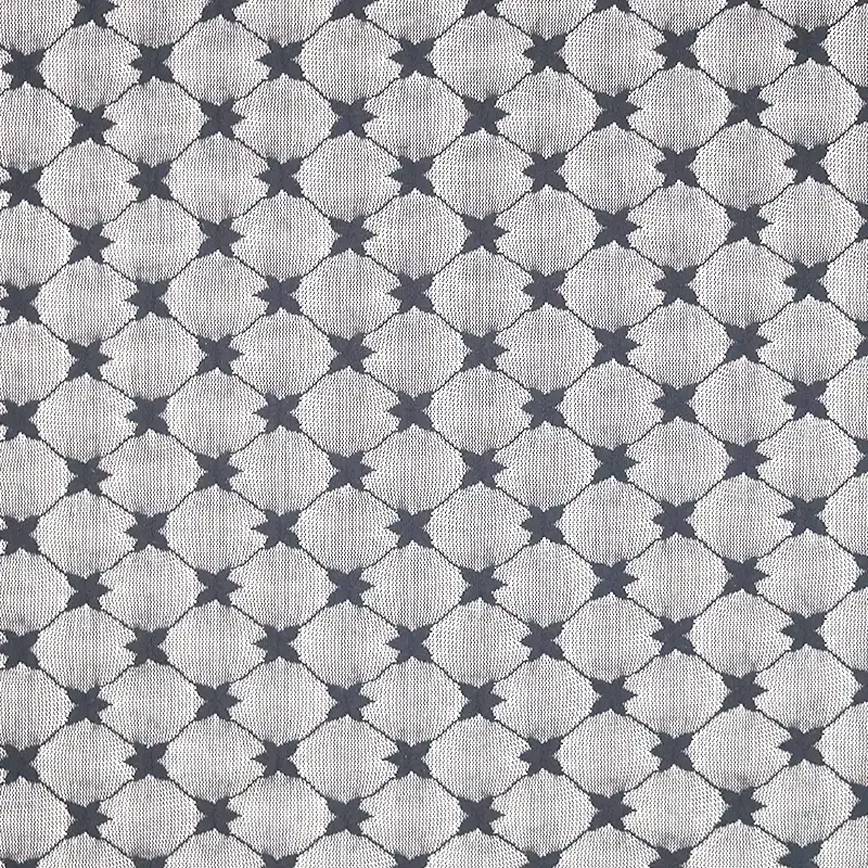 China Fabric for Skirt Lace Knit Fabric Nylon Spandex Black color buy from China wholesaler bulk order at wholesale price free worldwide shipping Alibaba