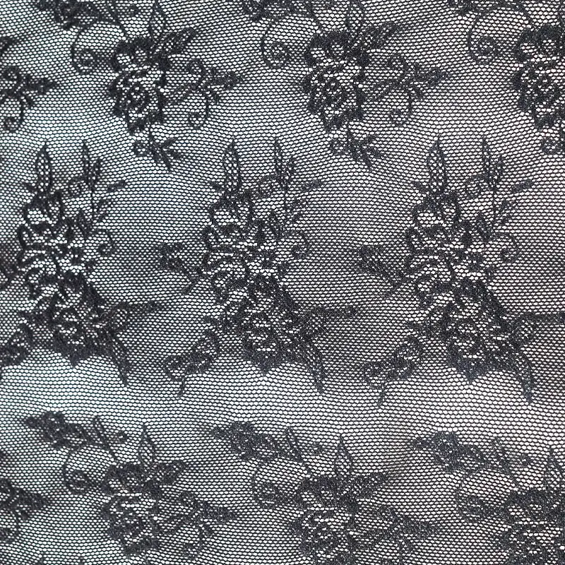 China Fabric for Skirt Lace Knit Fabric Nylon Spandex White color buy from China wholesaler bulk order at wholesale price free worldwide shipping Alibaba