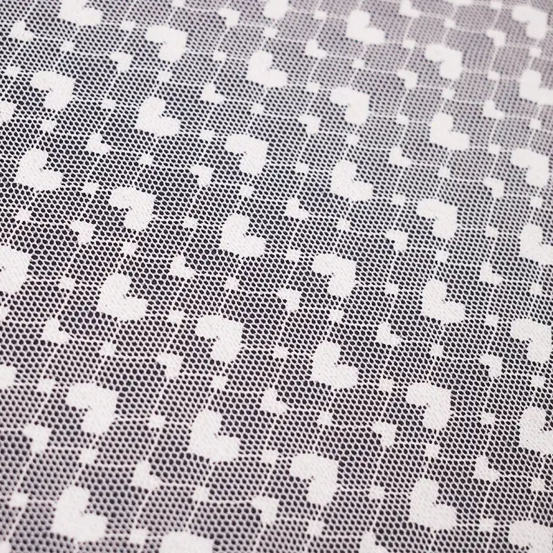 China Fabric for Skirt Lace Knit Fabric Nylon Spandex White color buy from China wholesaler bulk order at wholesale price free worldwide shipping Alibaba