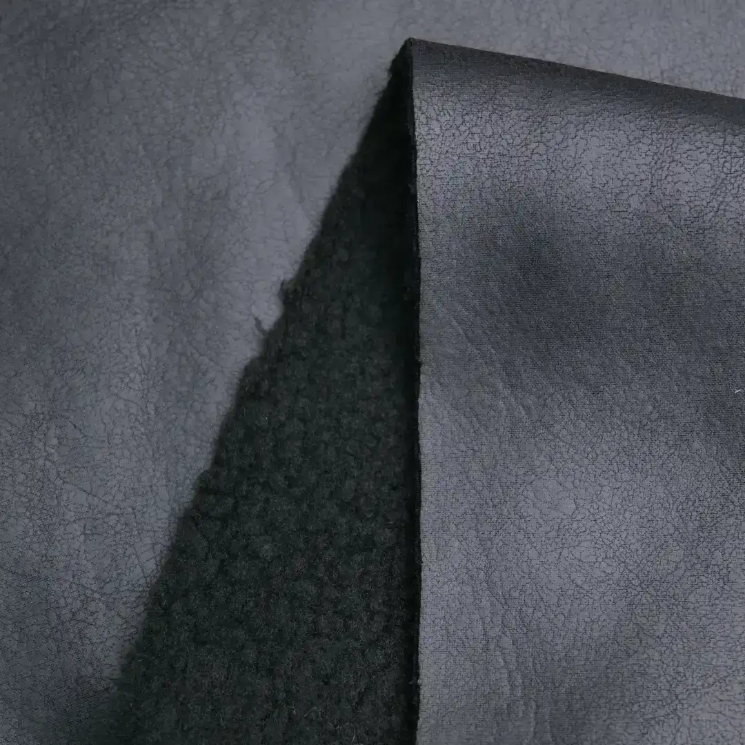 China Fabric for Jackets Bonded fabric Bonded fabric Polyester Spandex Black color buy from China wholesaler bulk order at wholesale price free worldwide shipping Alibaba