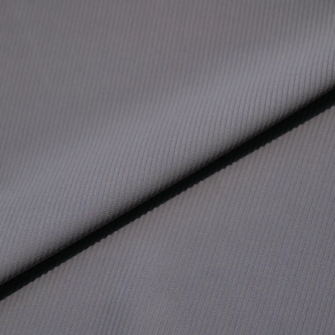 China Fabric for Yoga Clothes,Yoga Pants,Sports Bras Ottoman Knit Fabric Nylon Spandex Gray color buy from China wholesaler bulk order at wholesale price free worldwide shipping Alibaba