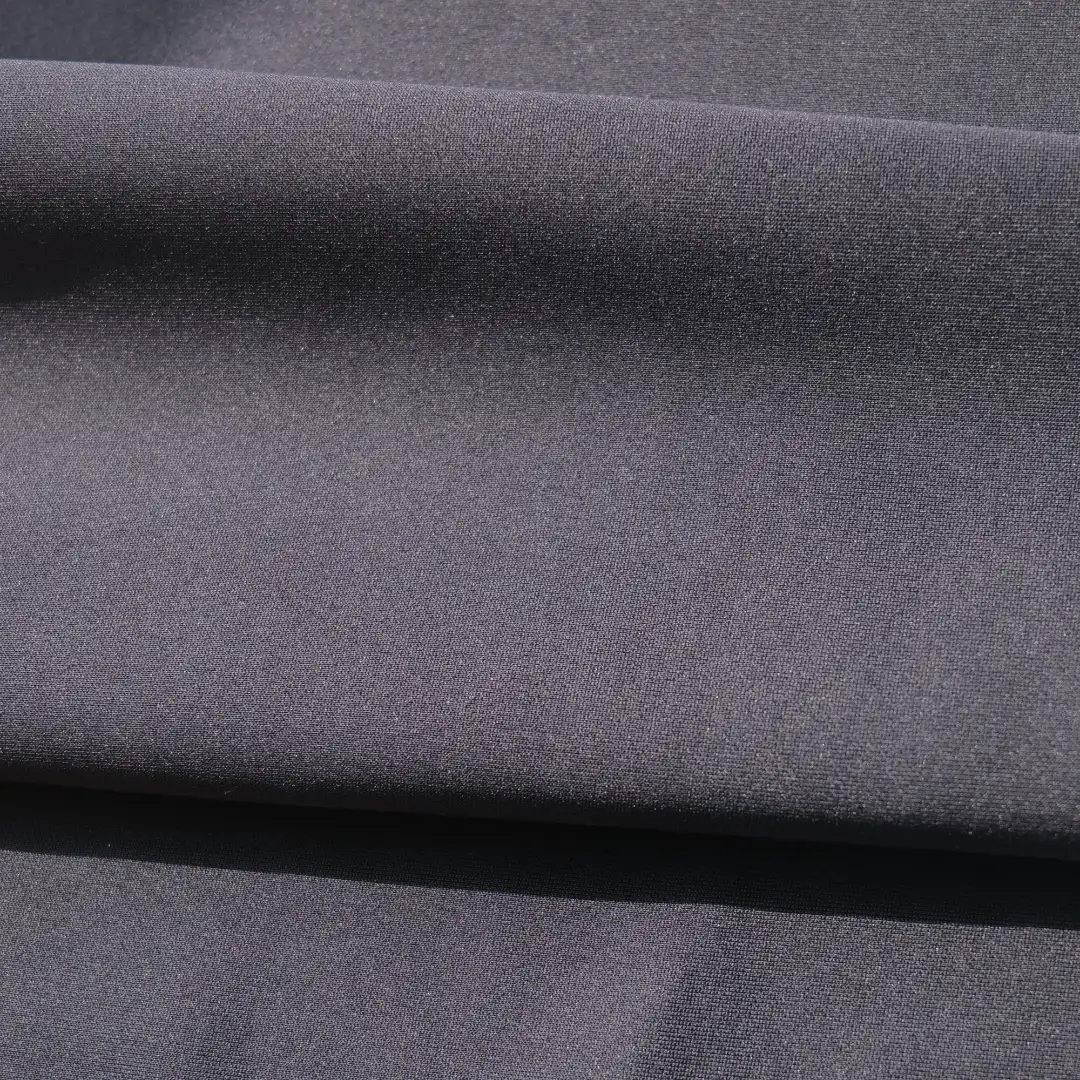 China Fabric for Pants,Jackets Scuba Knit Fabric Modal Spandex Polyester Black color buy from China wholesaler bulk order at wholesale price free worldwide shipping Alibaba