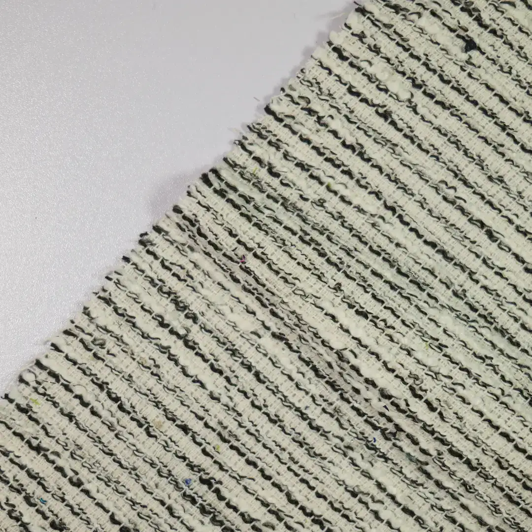 China Fabric for Skirt,Suit,Uniform Chanel-Style Fabric Woolen Polyester Beige color buy from China wholesaler bulk order at wholesale price free worldwide shipping Alibaba