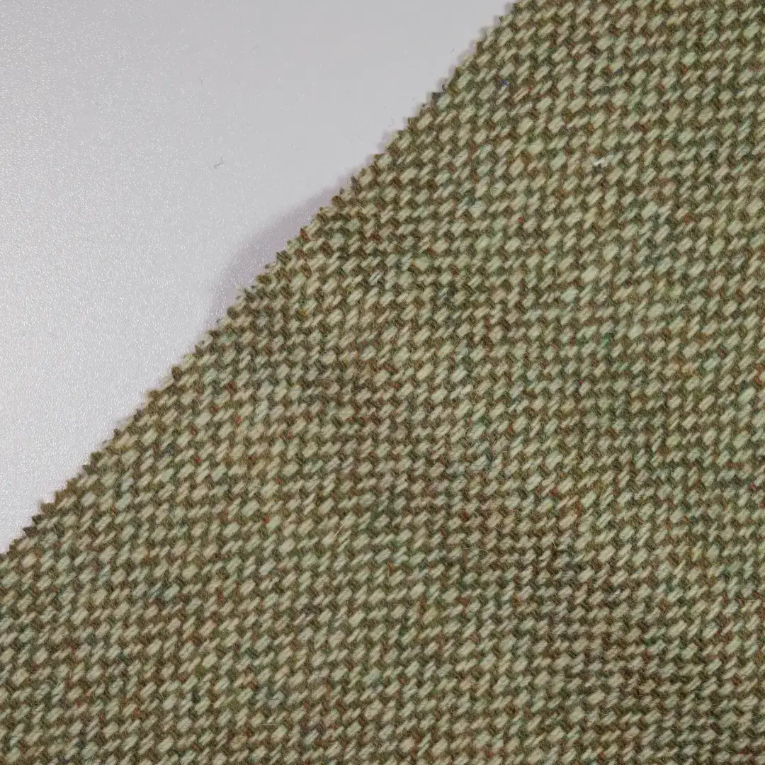 China Fabric for Suit,Pajamas Chanel-Style Fabric Woolen Wool Chemical Fiber DarkOliveGreen color buy from China wholesaler bulk order at wholesale price free worldwide shipping Alibaba