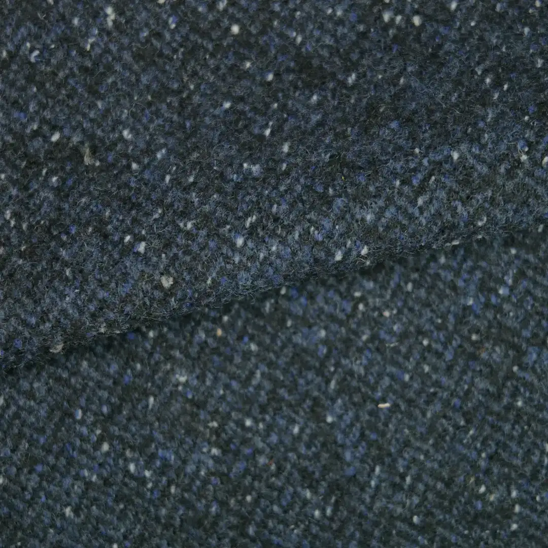 China Fabric for Jackets,Suit Chanel-Style Fabric Woolen Chemical Fiber Wool DarkBlue color buy from China wholesaler bulk order at wholesale price free worldwide shipping Alibaba
