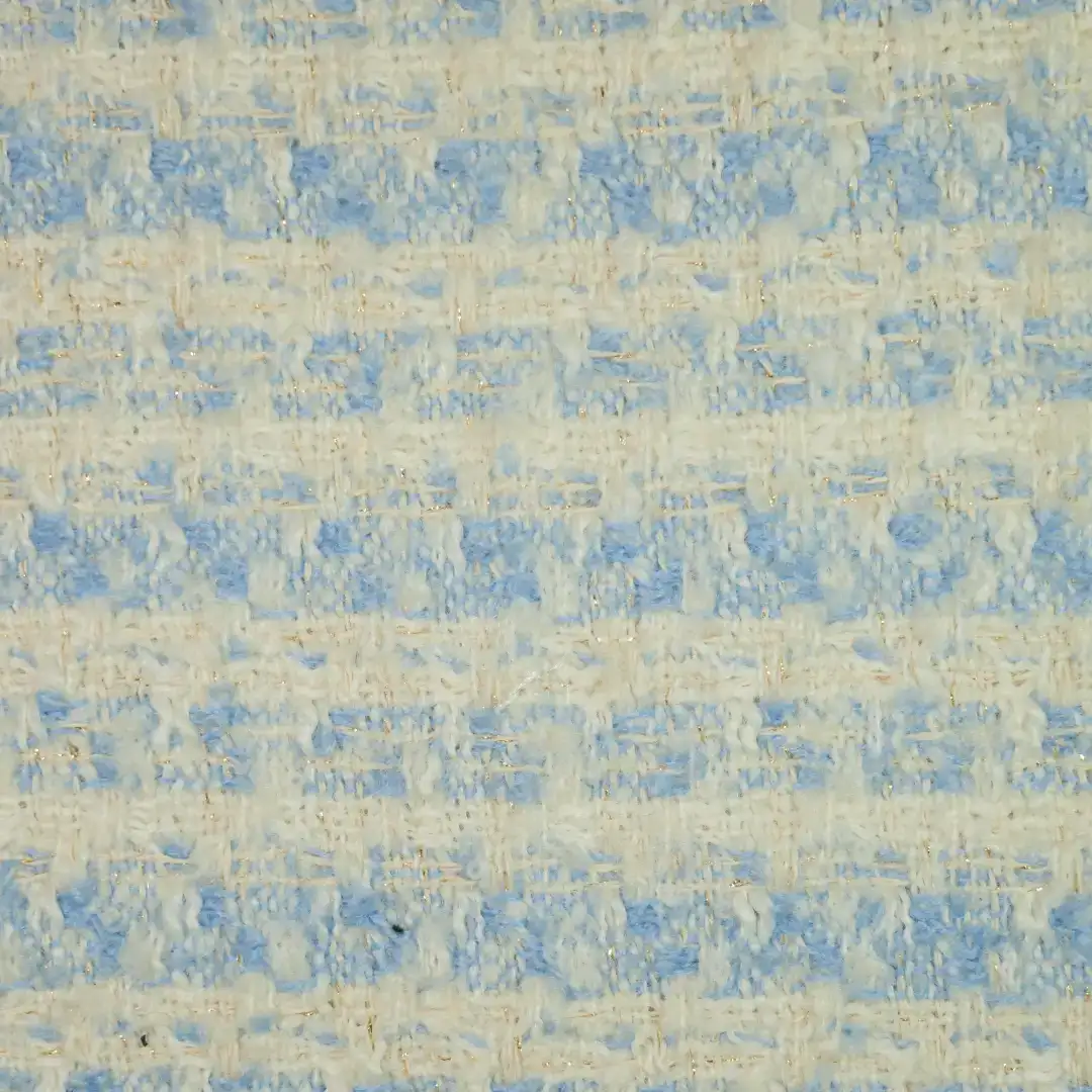 China Fabric for Skirt,Suit,Uniform Chanel-Style Fabric Woolen Lurex Wool Beige color buy from China wholesaler bulk order at wholesale price free worldwide shipping Alibaba