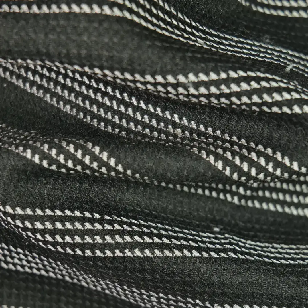 China Fabric for Skirt,Suit Chanel-Style Fabric Woolen Silk Polyester Black color buy from China wholesaler bulk order at wholesale price free worldwide shipping Alibaba