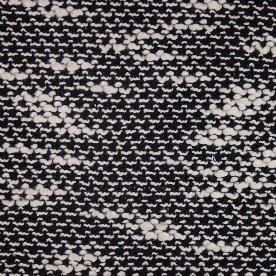 China Fabric for Open Cardigan ,Full-Zipper Cardigan ,Skirt  Jacquard Knit Fabric Cotton Polyester Black color buy from China wholesaler bulk order at wholesale price free worldwide shipping Alibaba